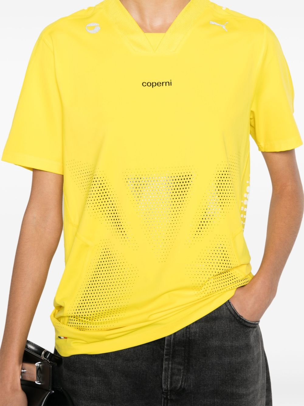 X Puma rubberised-logo T-shirt - 5