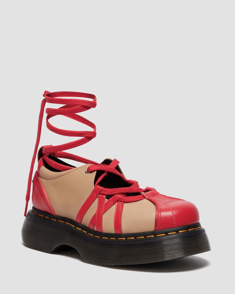 Dr. Martens BUZZ BALLERINA LEATHER SHOES outlook