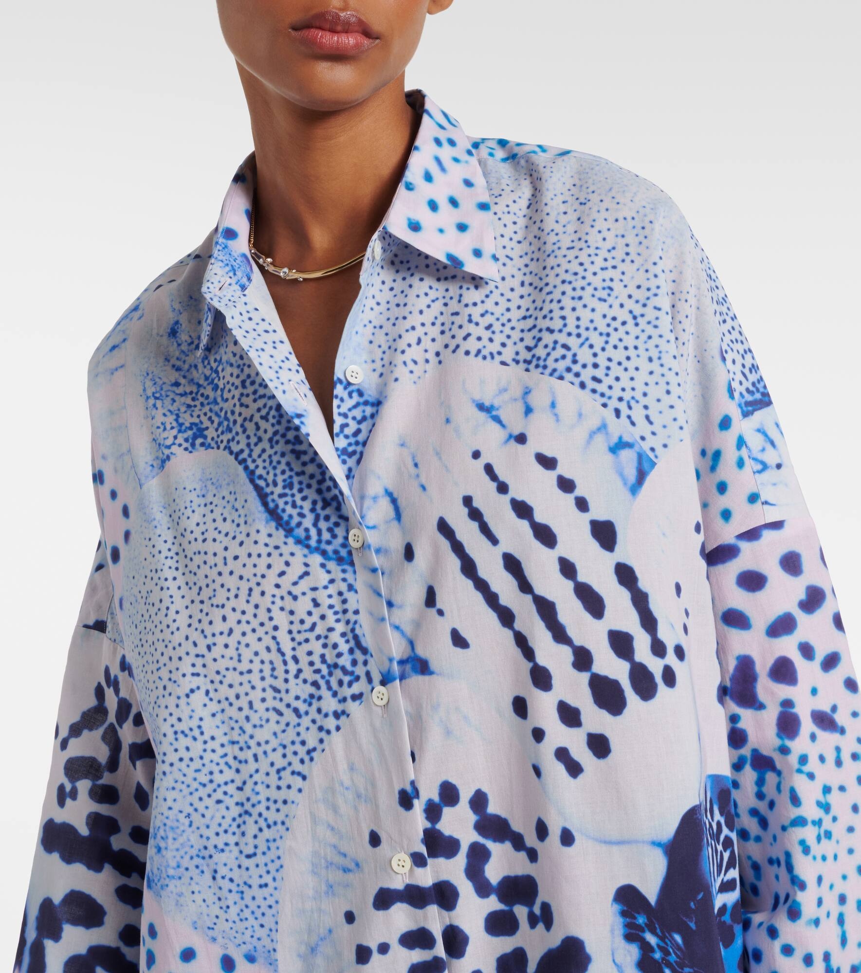 Printed cotton shirt - 4