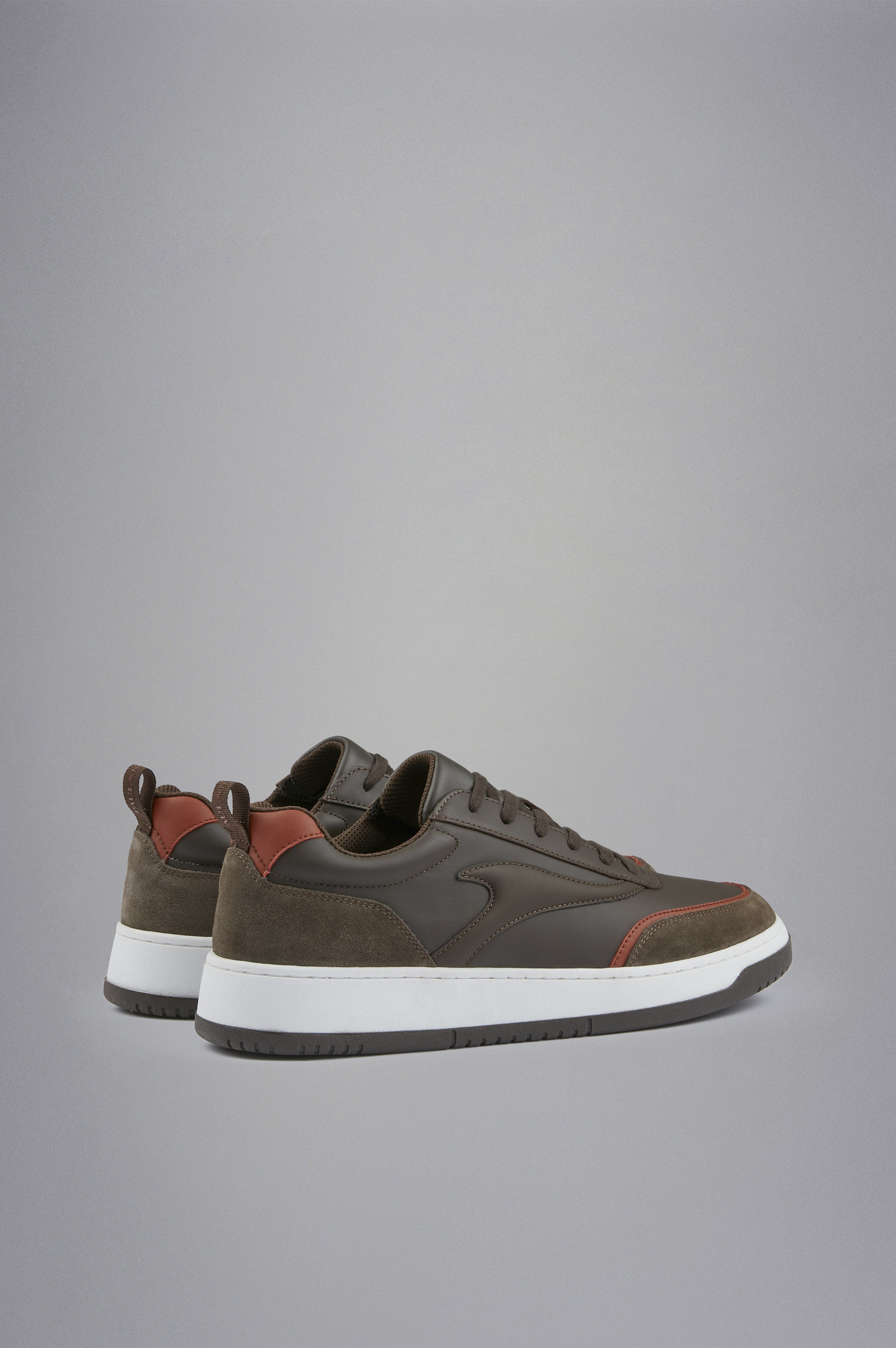 CLUB FIN LEATHER SNEAKERS - 3