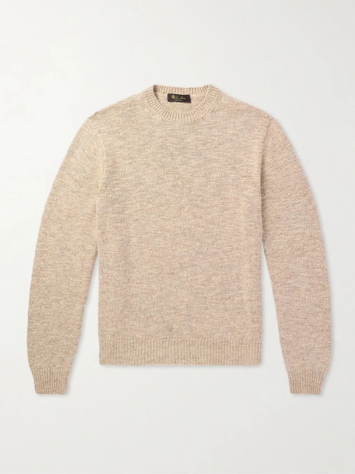 Silk, Cashmere and Linen-Blend Sweater - 1