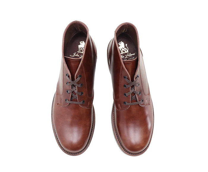 LK-022 The Steadfast Chukka Brown French Calf - 3