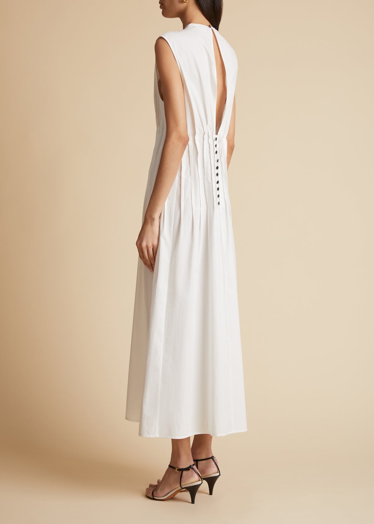 The Wes Dress in White - 3