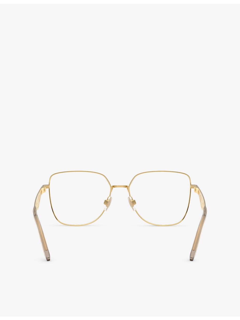 DG1358 Square-Frame Metal Optical Glasses - 4