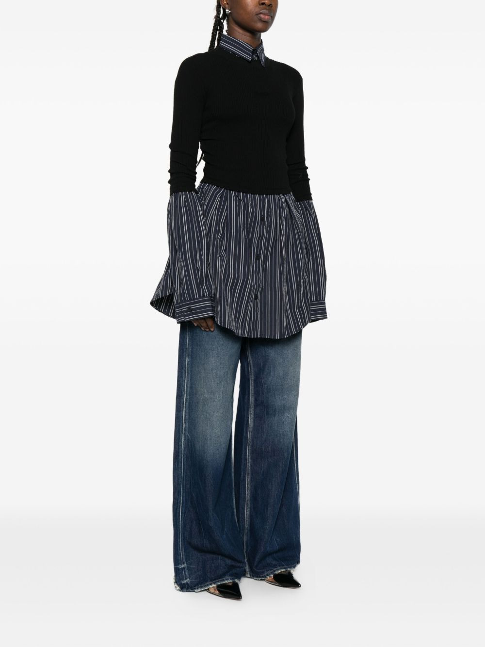 layered sweater - 3