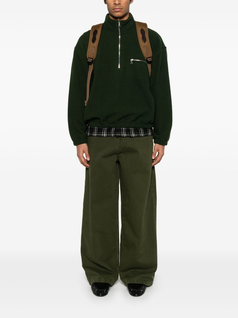 AMI Paris wide jeans outlook