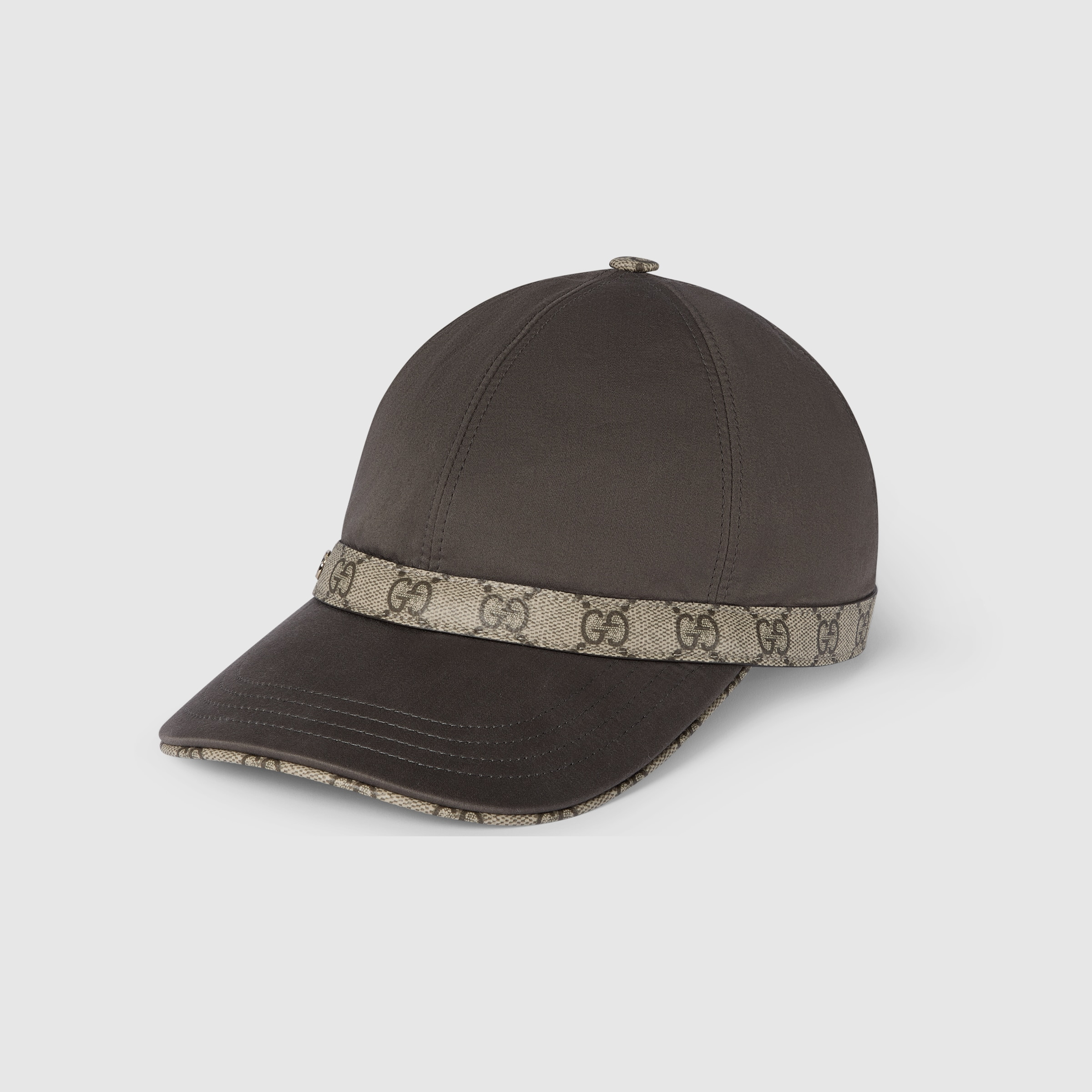 Cotton baseball hat with Double G - 1