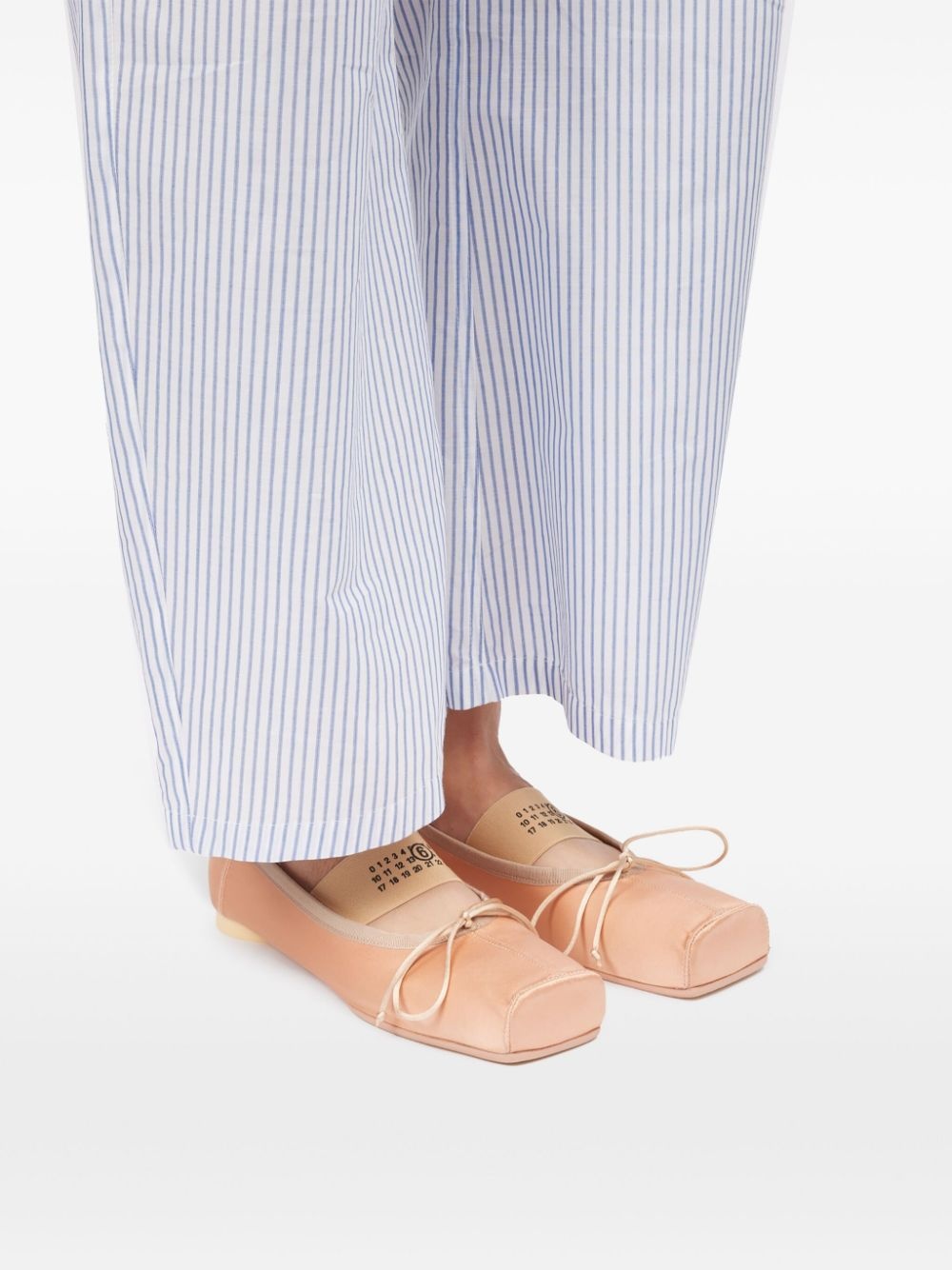 Anatomic Numbers-motif ballerina shoes - 6