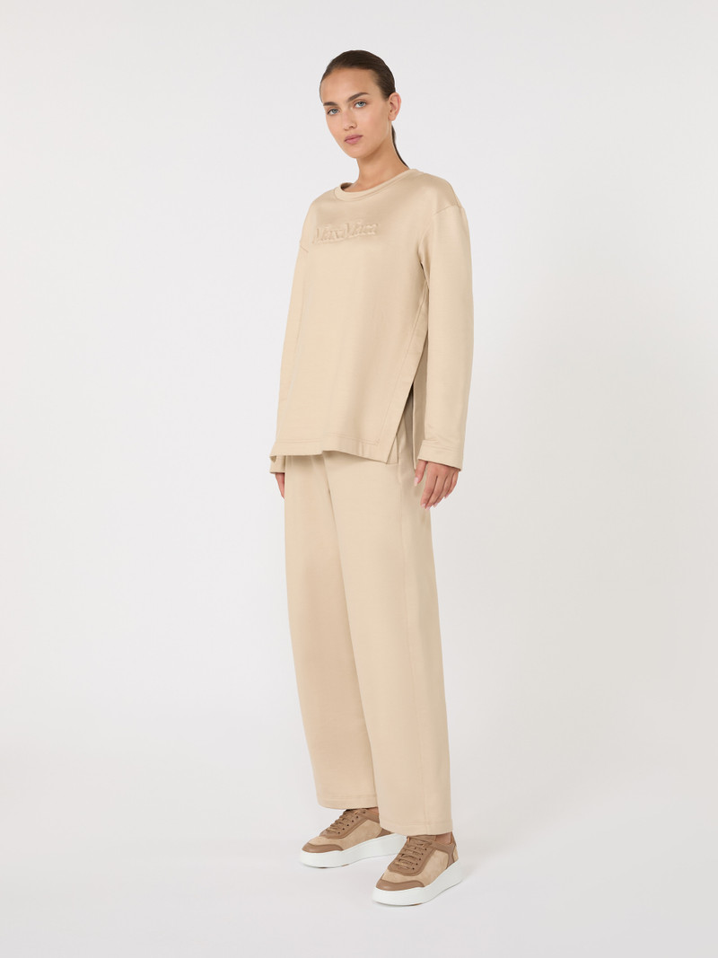Max Mara BERMA Silk and cotton sweatshirt outlook