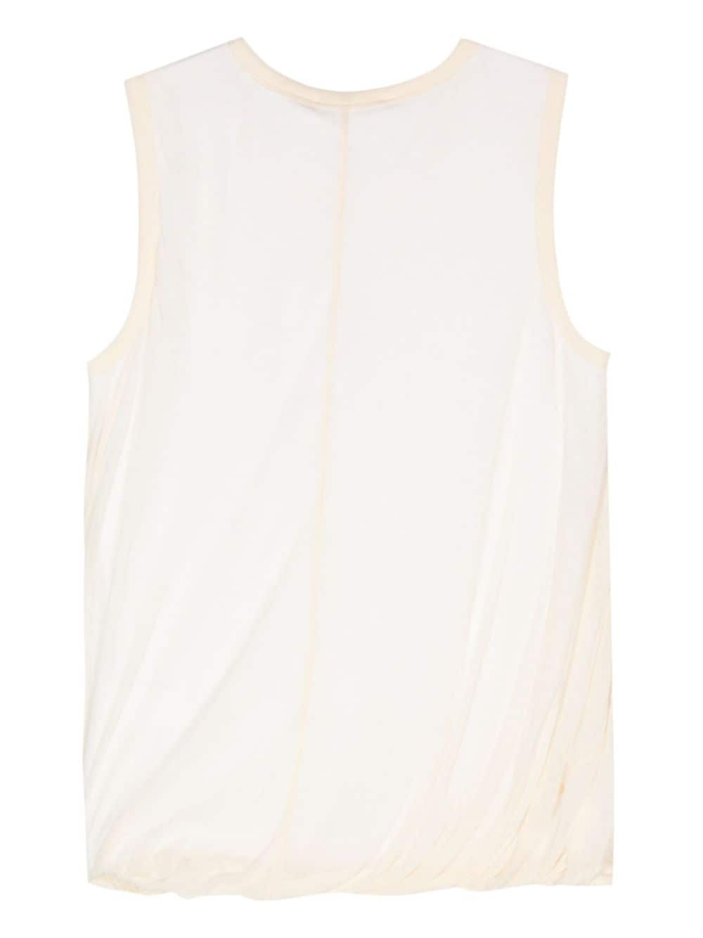Bubble cotton tank top - 2