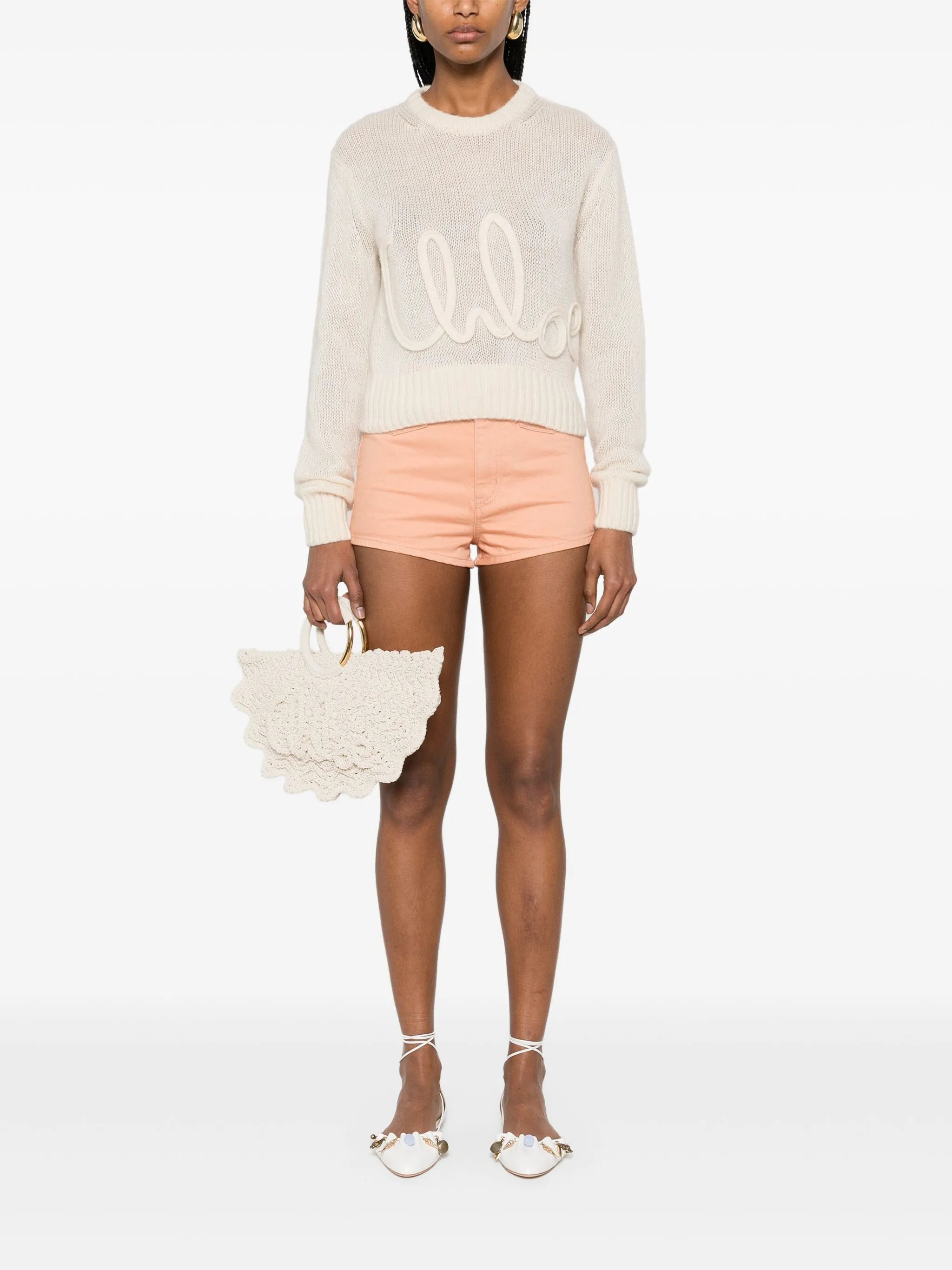 logo-plaque shorts - 2