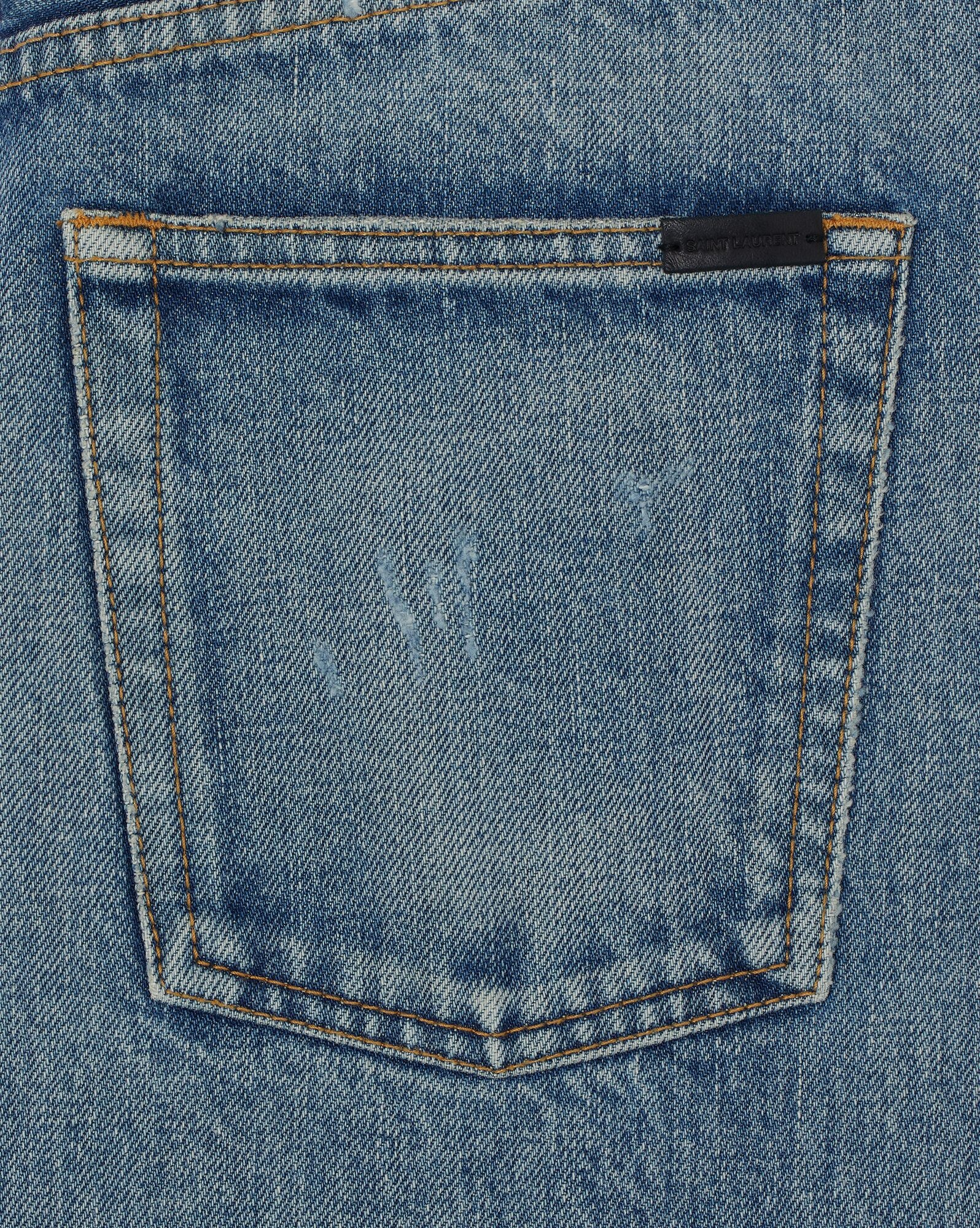 vanessa jeans in charlotte blue denim - 4