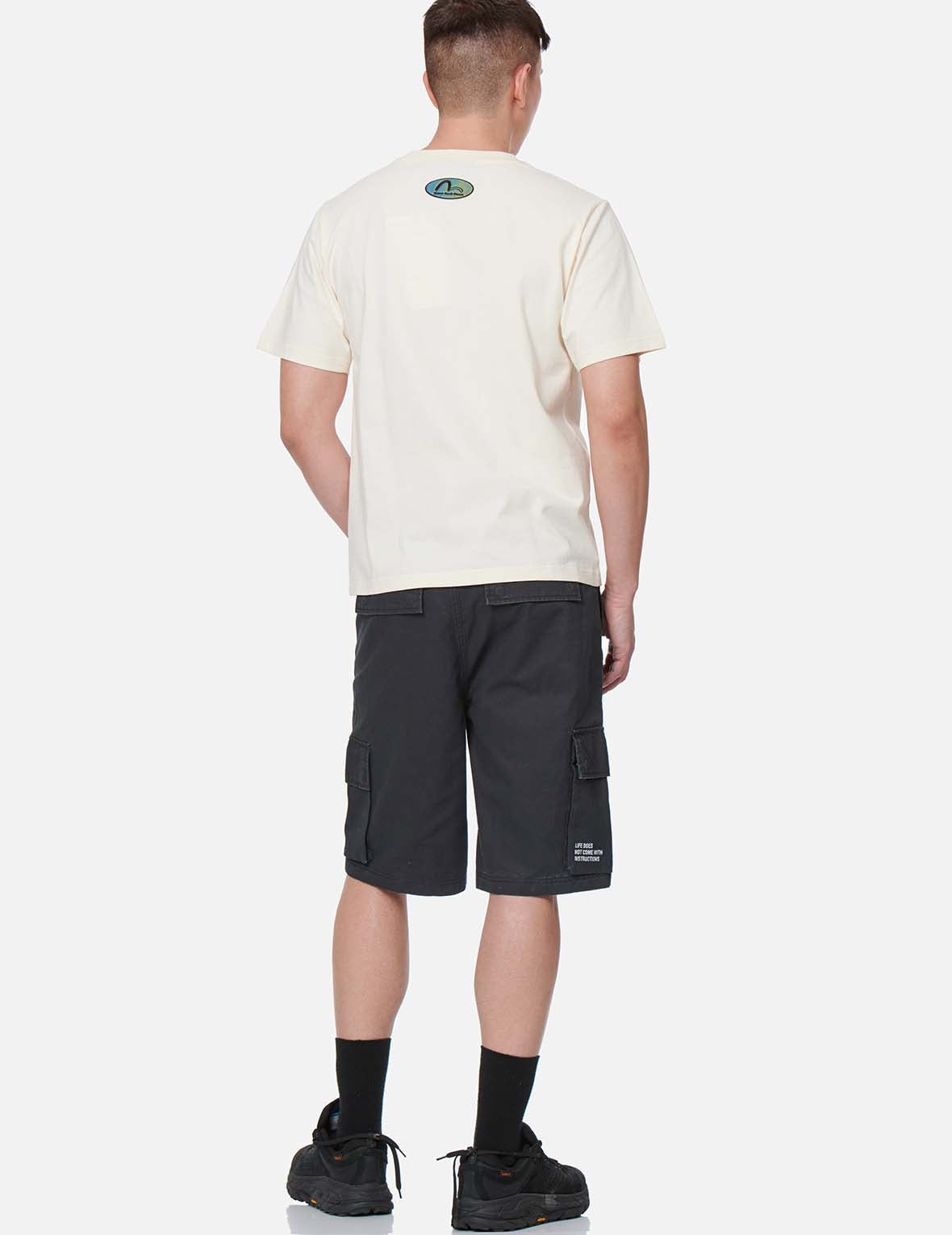 Pigment Washed Cargo Shorts - 6