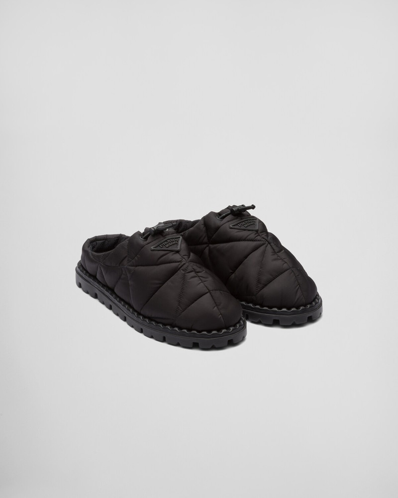 Quilted nylon sandals 2