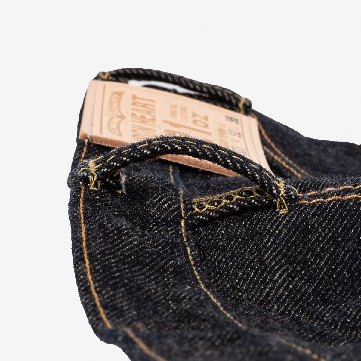 IH-666-SST 21oz Shinayaka Selvedge Denim Slim Straight Jeans - Indigo - 15