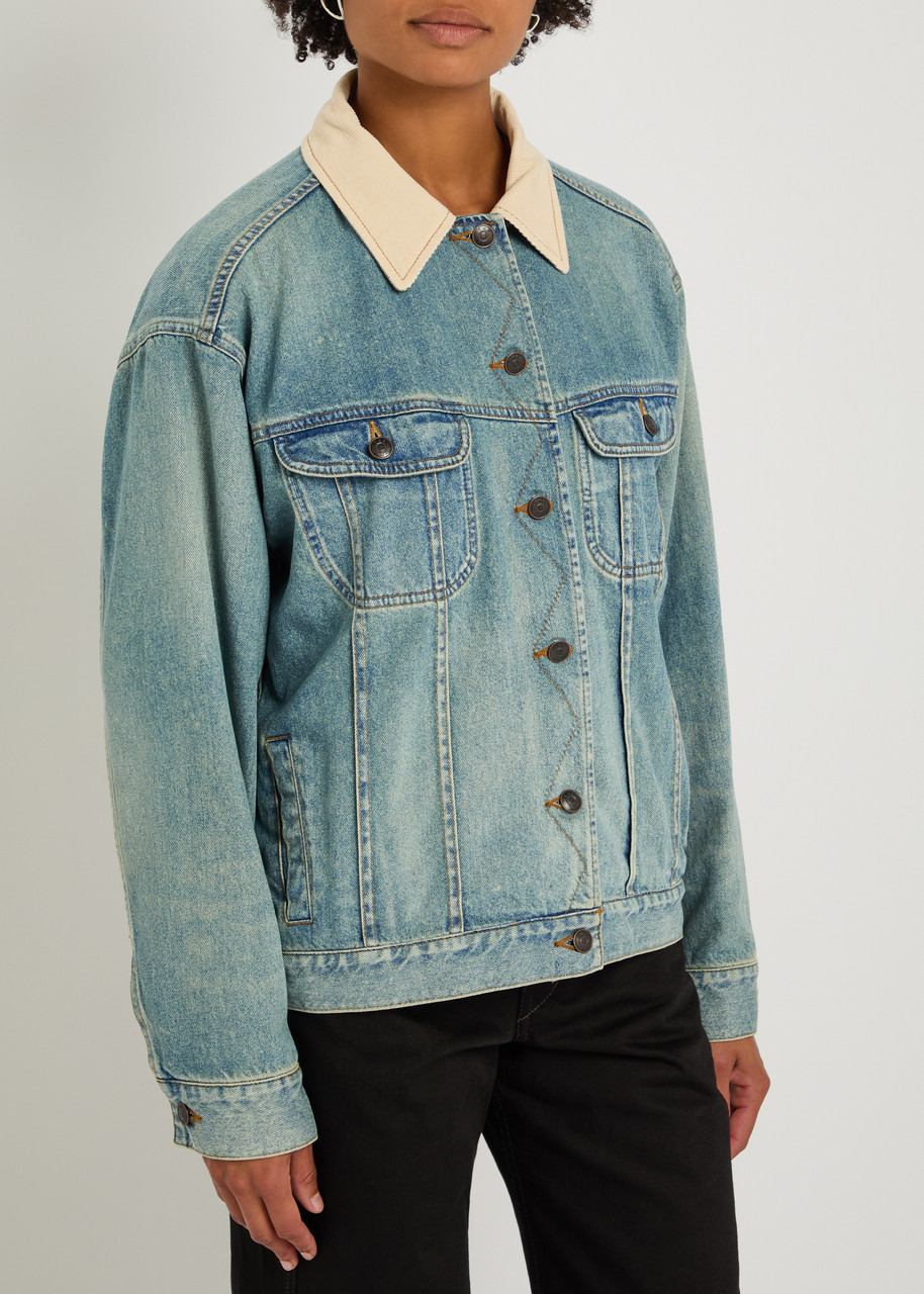 The Row Jorelle Panelled Denim Jacket - 2