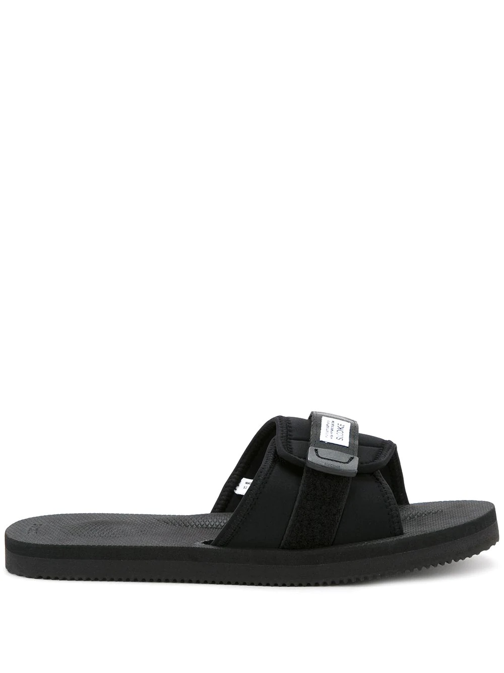 open-toe buckle slides - 1