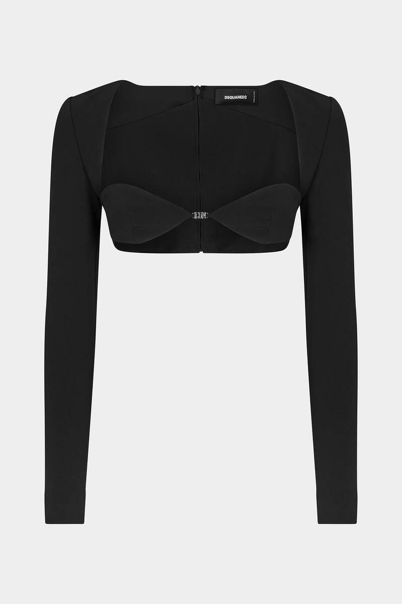 ICON LONG SLEEVES CROP TOP 1