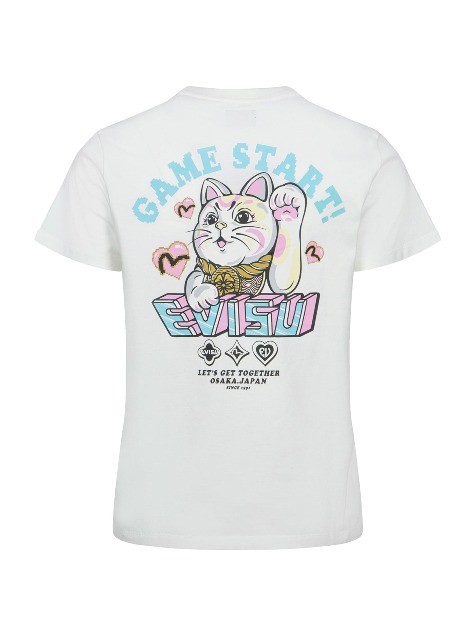 FORTUNE CAT PRINT REGULAR FIT T-SHIRT - 12