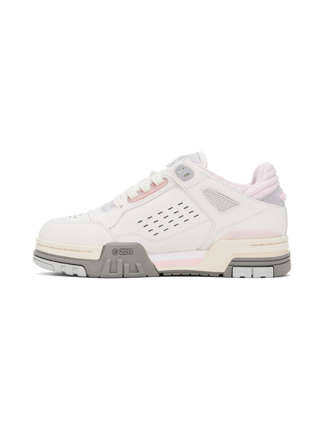 White & Pink Onyx Sneakers - 3