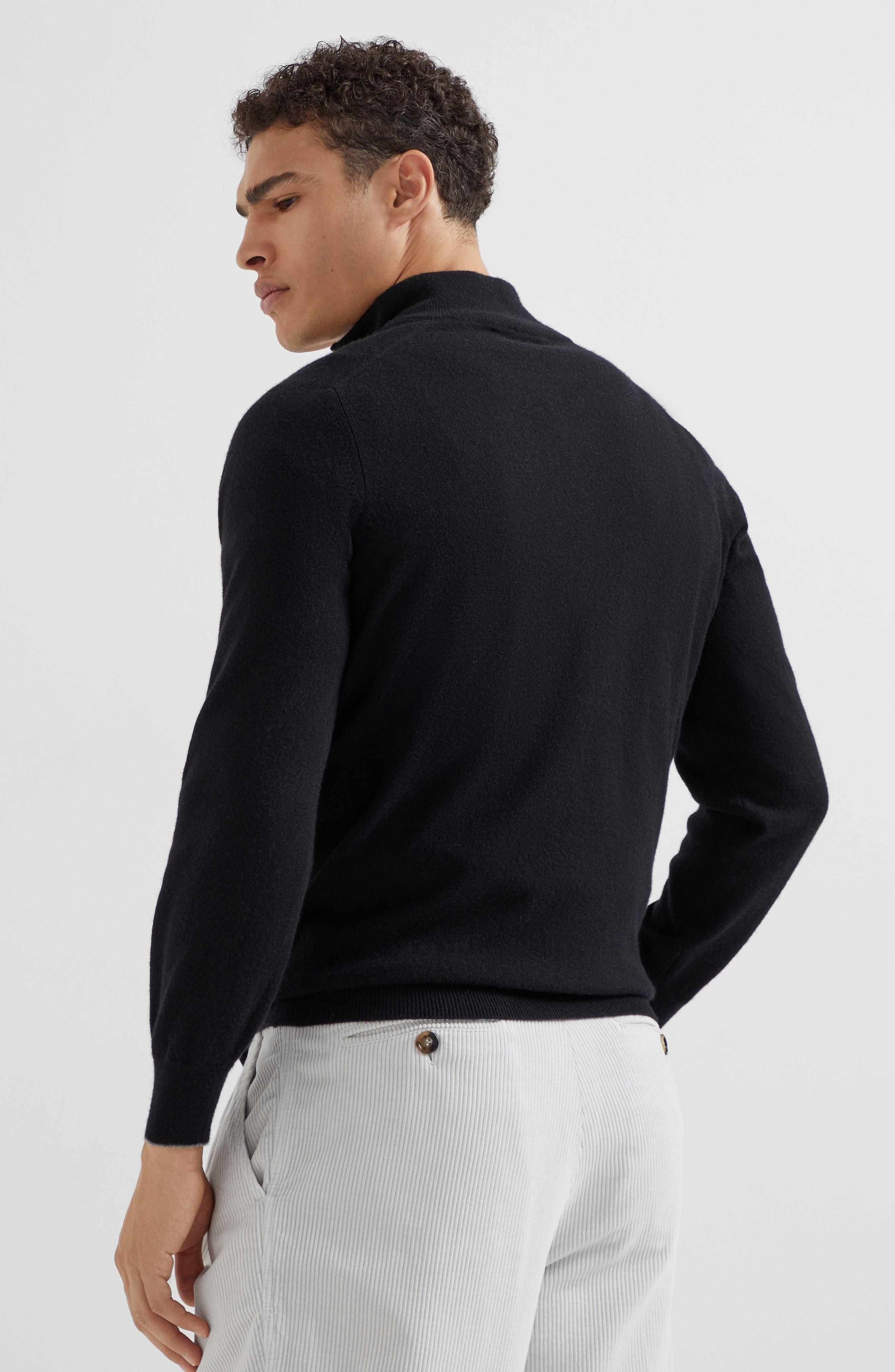Brunello Cucinelli Cashmere sweater in Black at Nordstrom - 3
