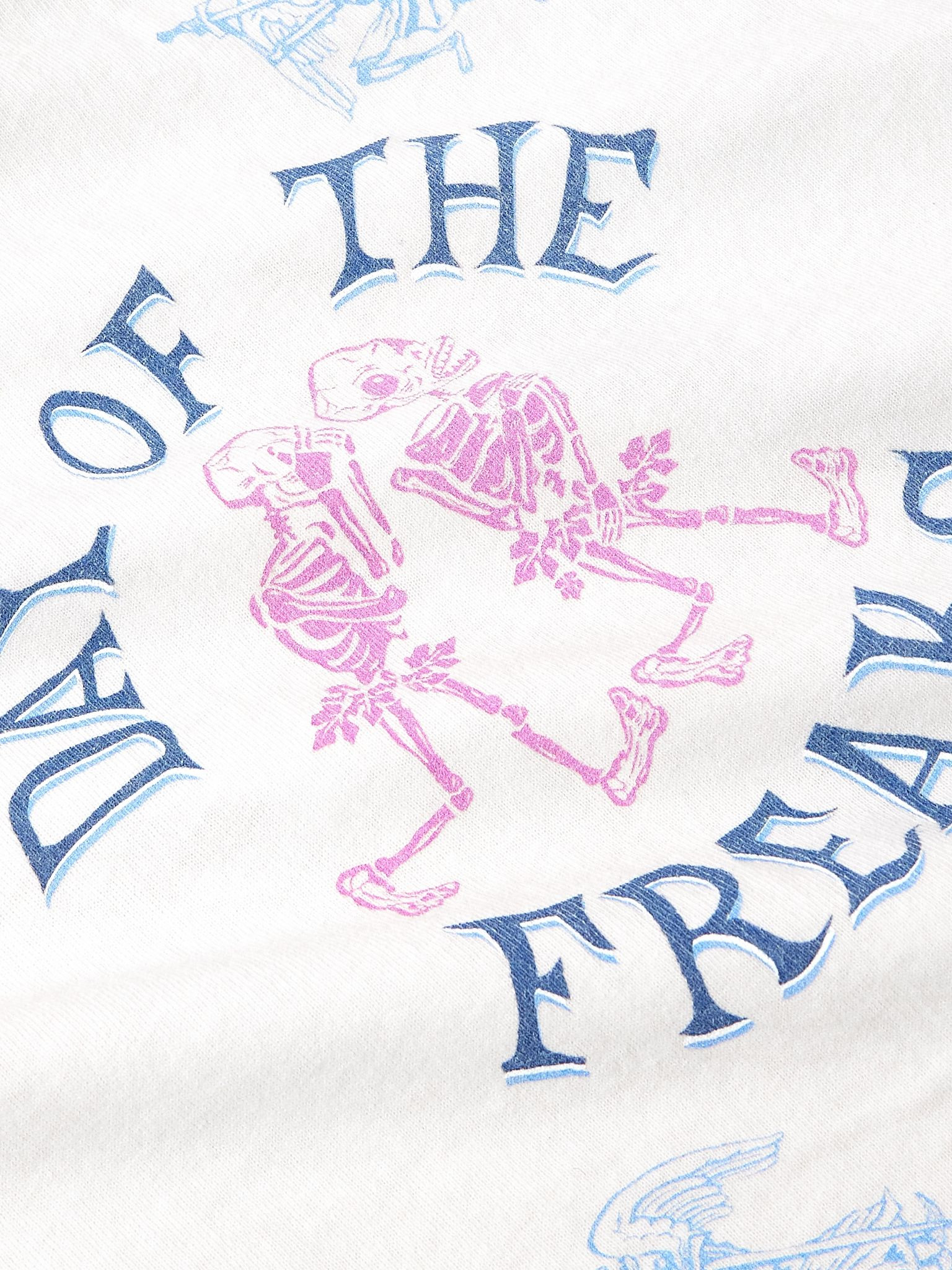 Day Of The Freaks Printed Cotton-Jersey T-Shirt White - 5
