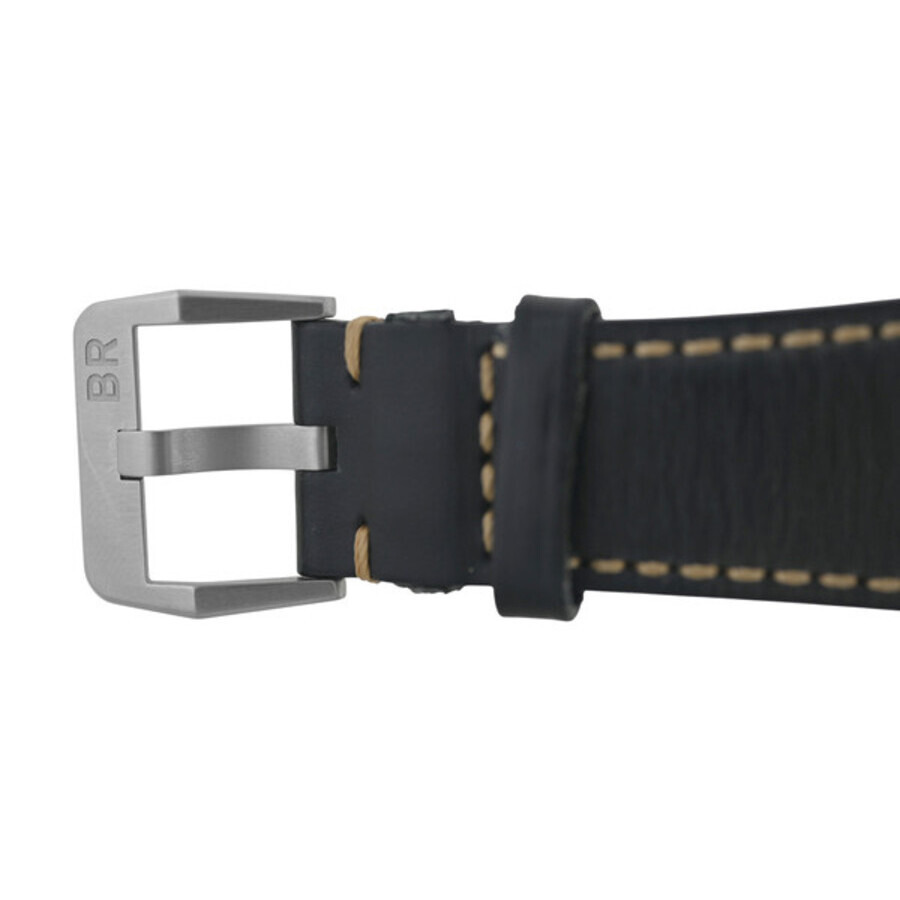 Bell And Ross - Pre-owned Bell and Ross Heritage Quartz Black Dial Men's Watch BRS-64-S BRS-HERI-ST/SCA - 6