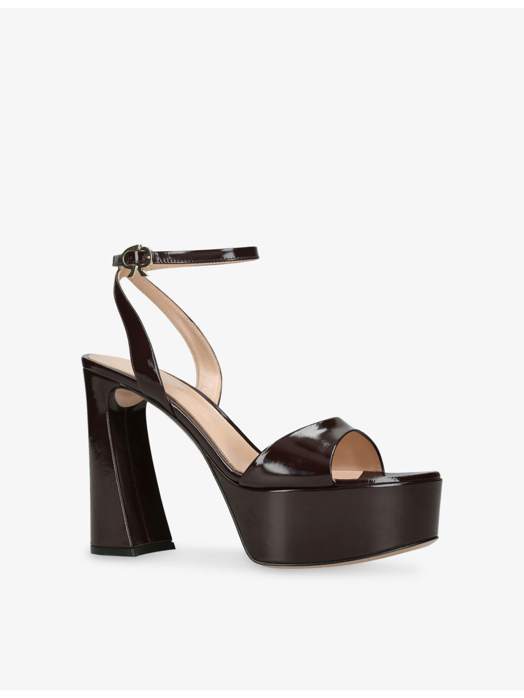Nancy 70 Heeled Leather Sandals - 3