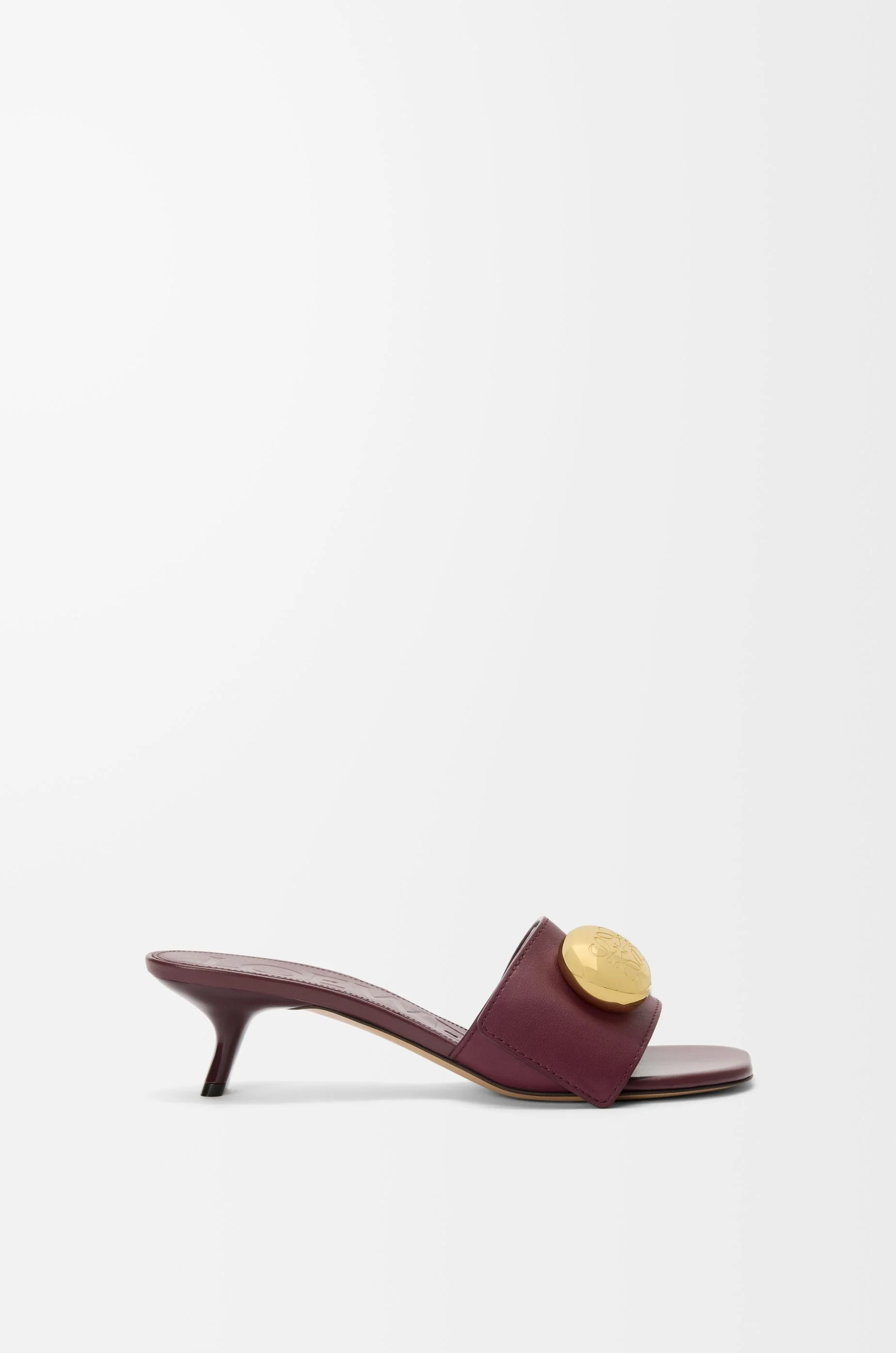 Pebble slide in soft calfskin - 1