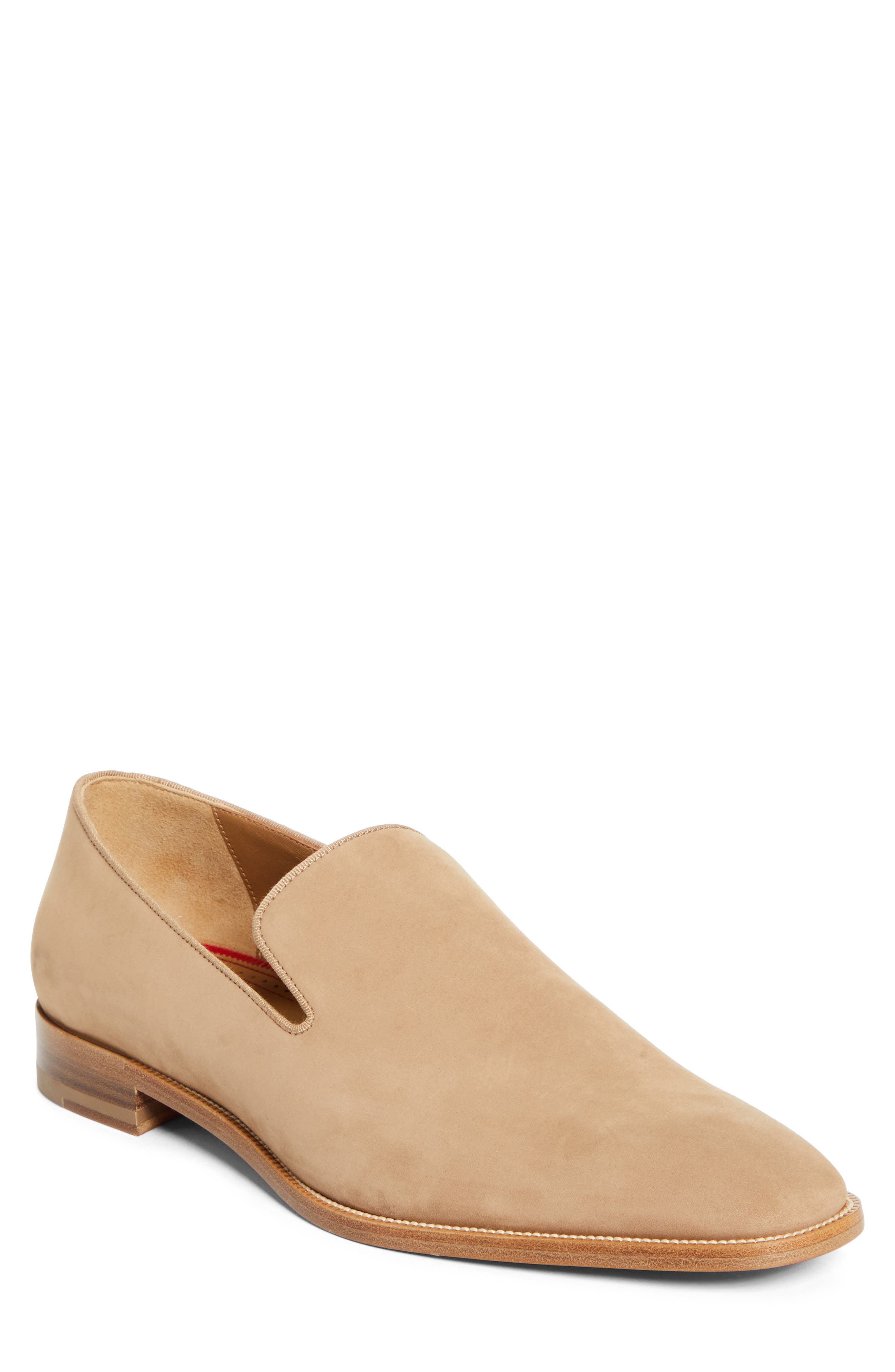 Christian Louboutin Dandelion Nubuck Venetian Loafer in Lionne at Nordstrom - 1
