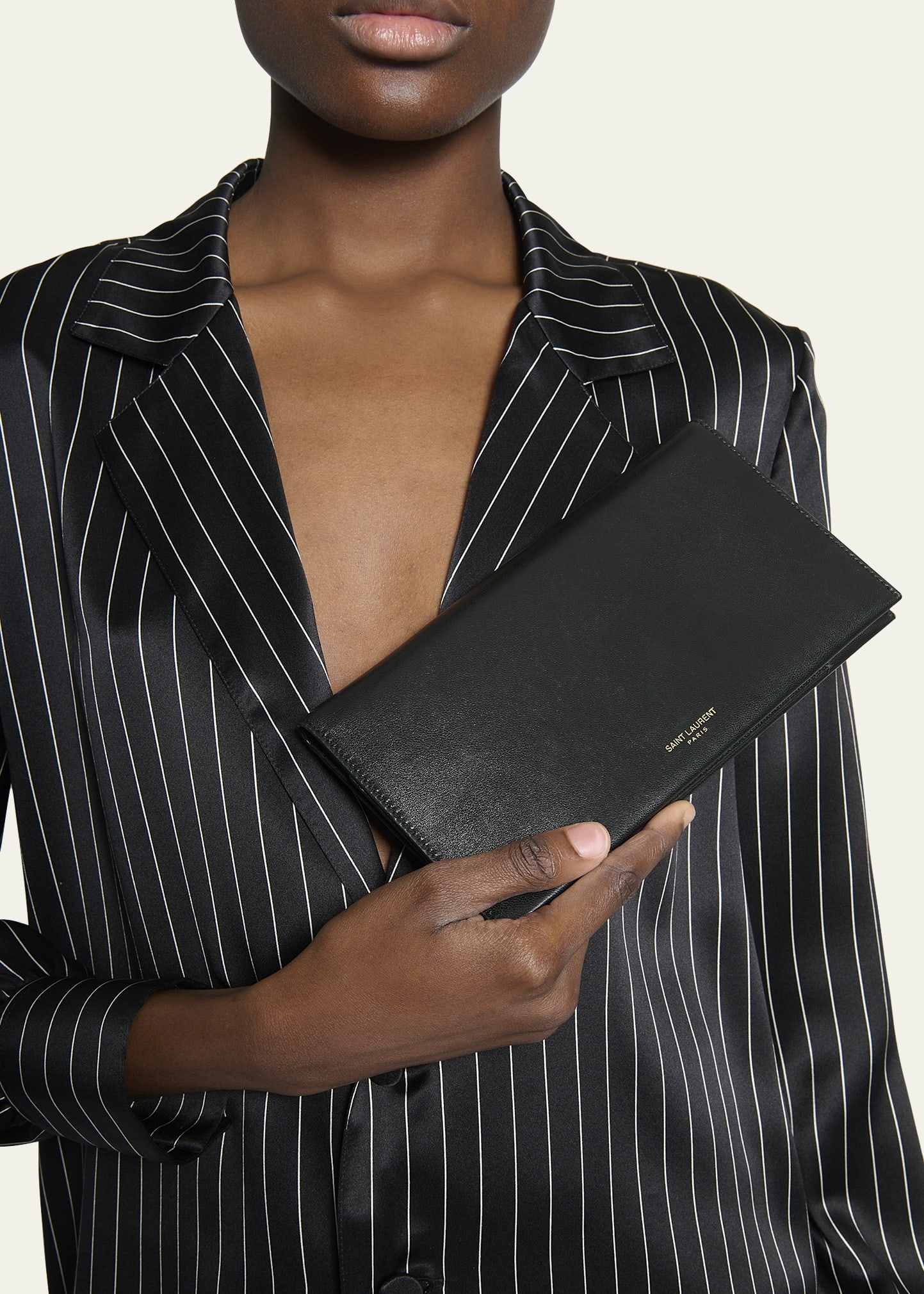 Logo Leather Travel Wallet - 2