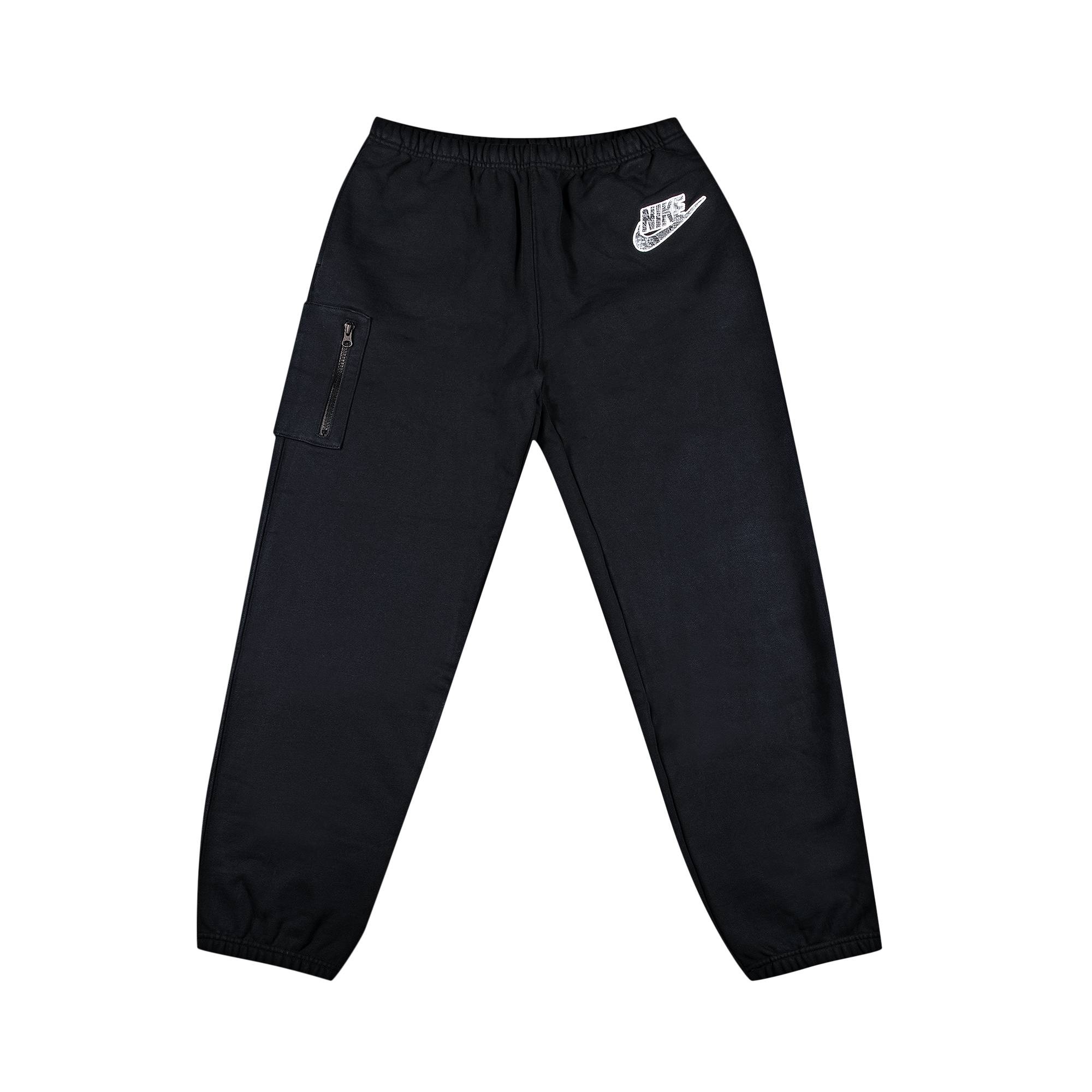 Supreme x Nike Cargo Sweatpant 'Black' - 1