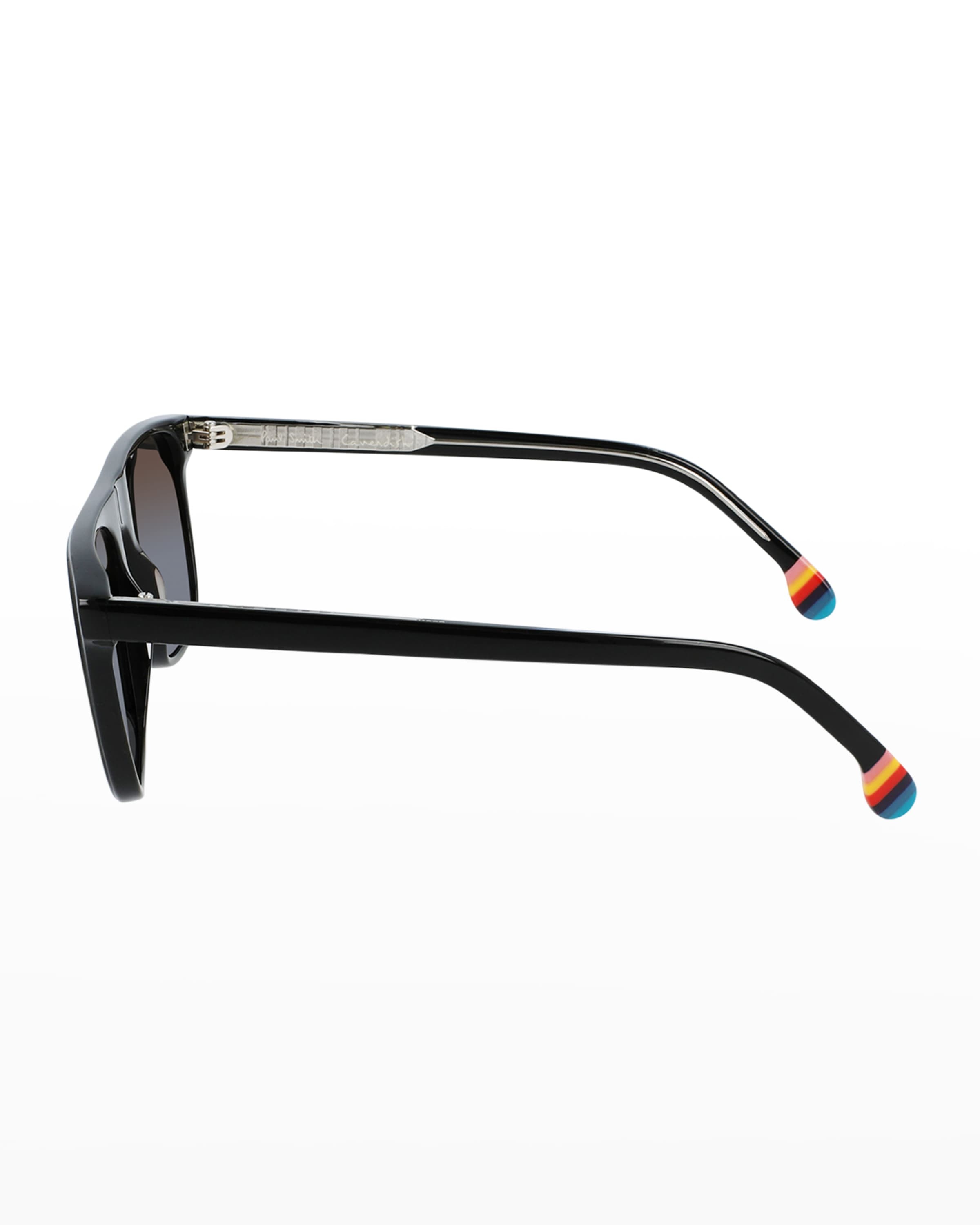 Men's Flat-Top Rectangle Sunglasses - 4