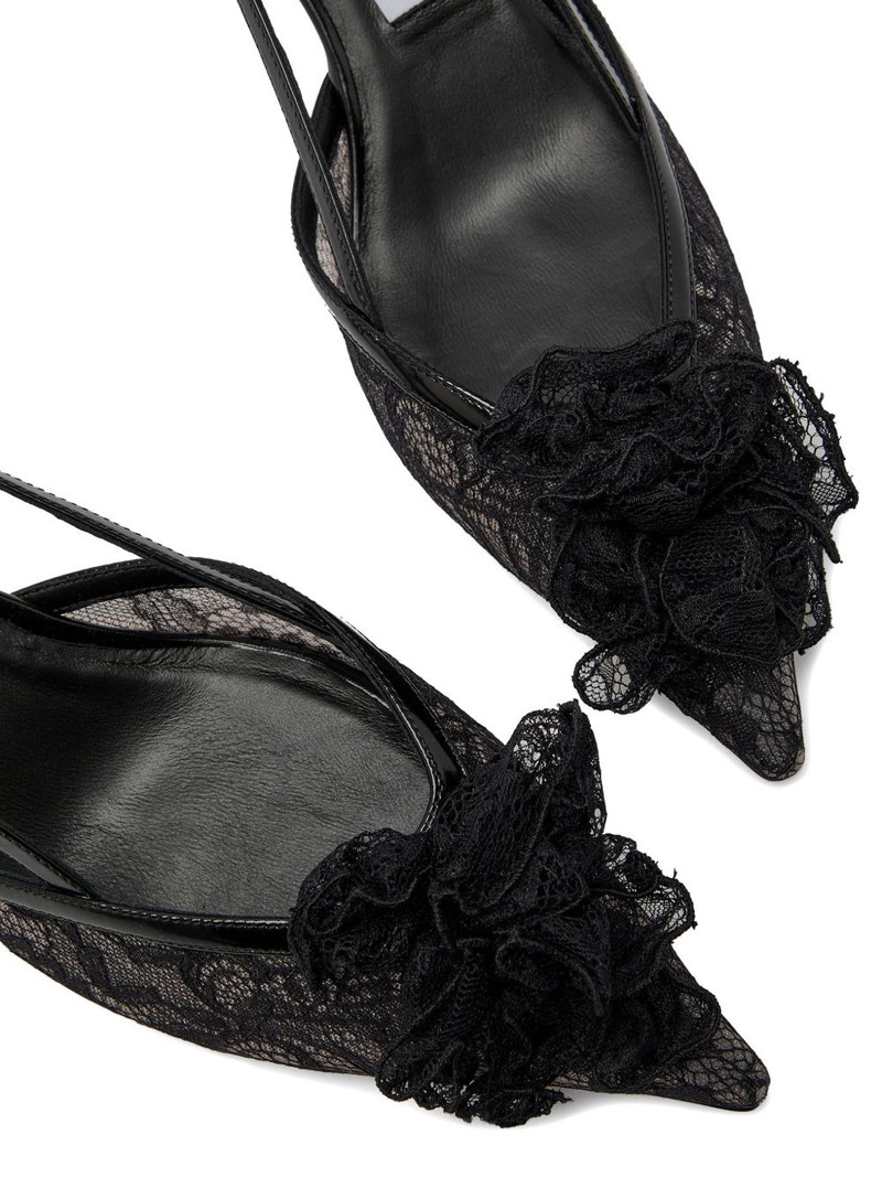 Mimmi lace-flower pumps 4