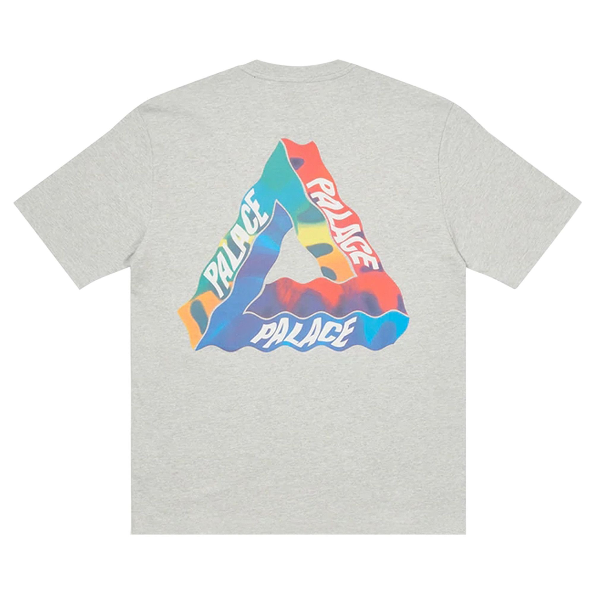 Palace Tri-Visions T-Shirt 'Grey Marl' - 2