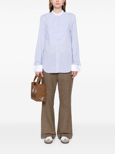 WALES BONNER River cotton chambray shirt outlook