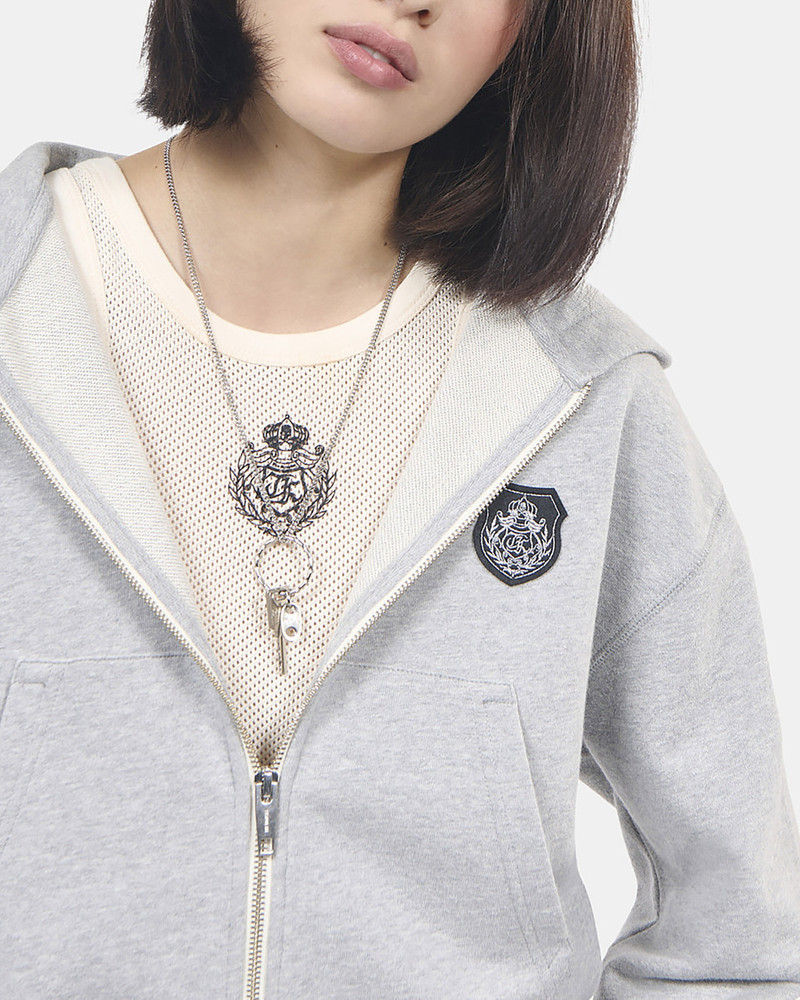 GREY BLAZON HOODIE 6