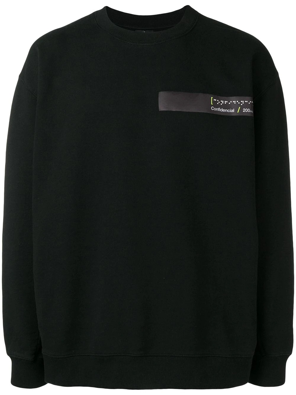 back pocket sweatshirt - 1