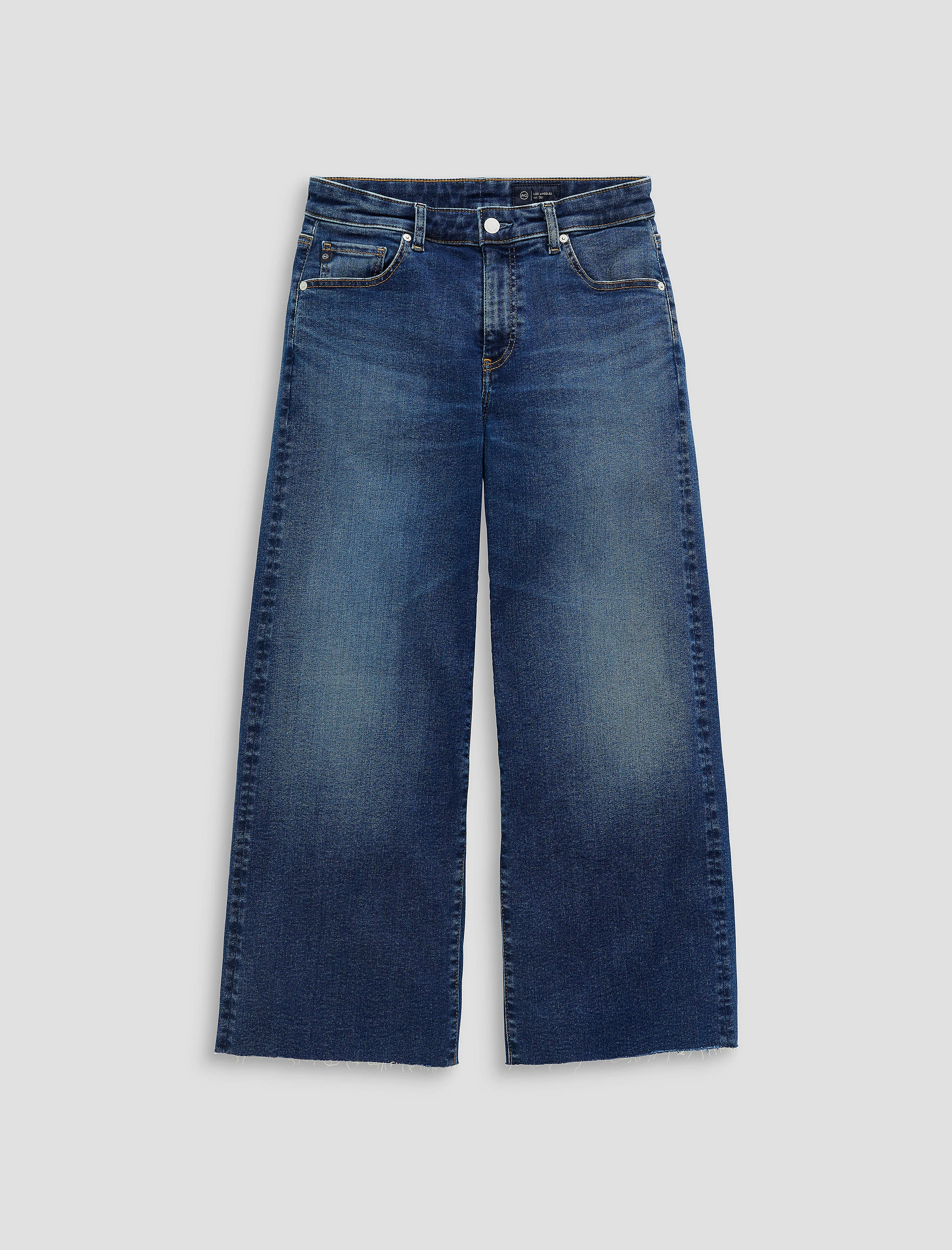 Saige Wide Leg Crop Jean - 1