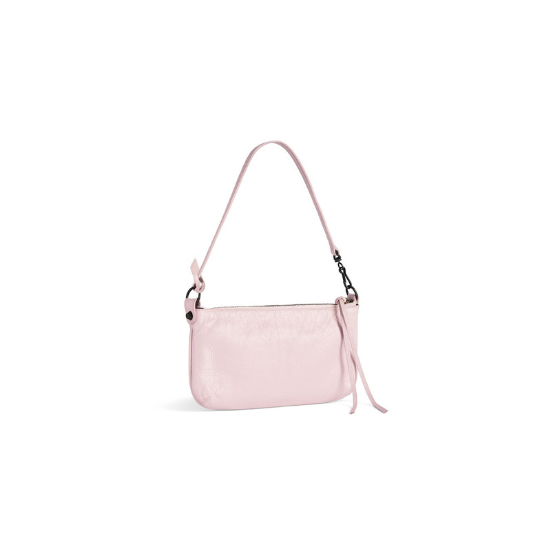Women's Le City Pouch On Strap in Petal Pink 3