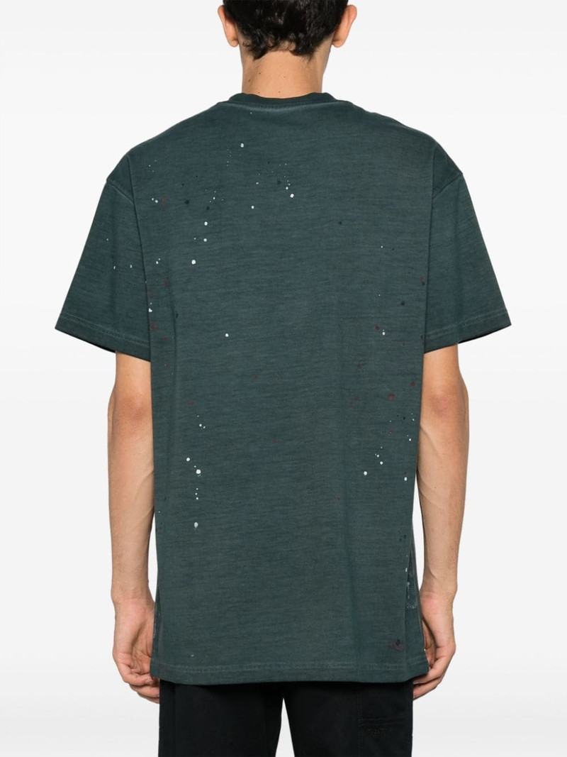 distressed cotton T-shirt 4
