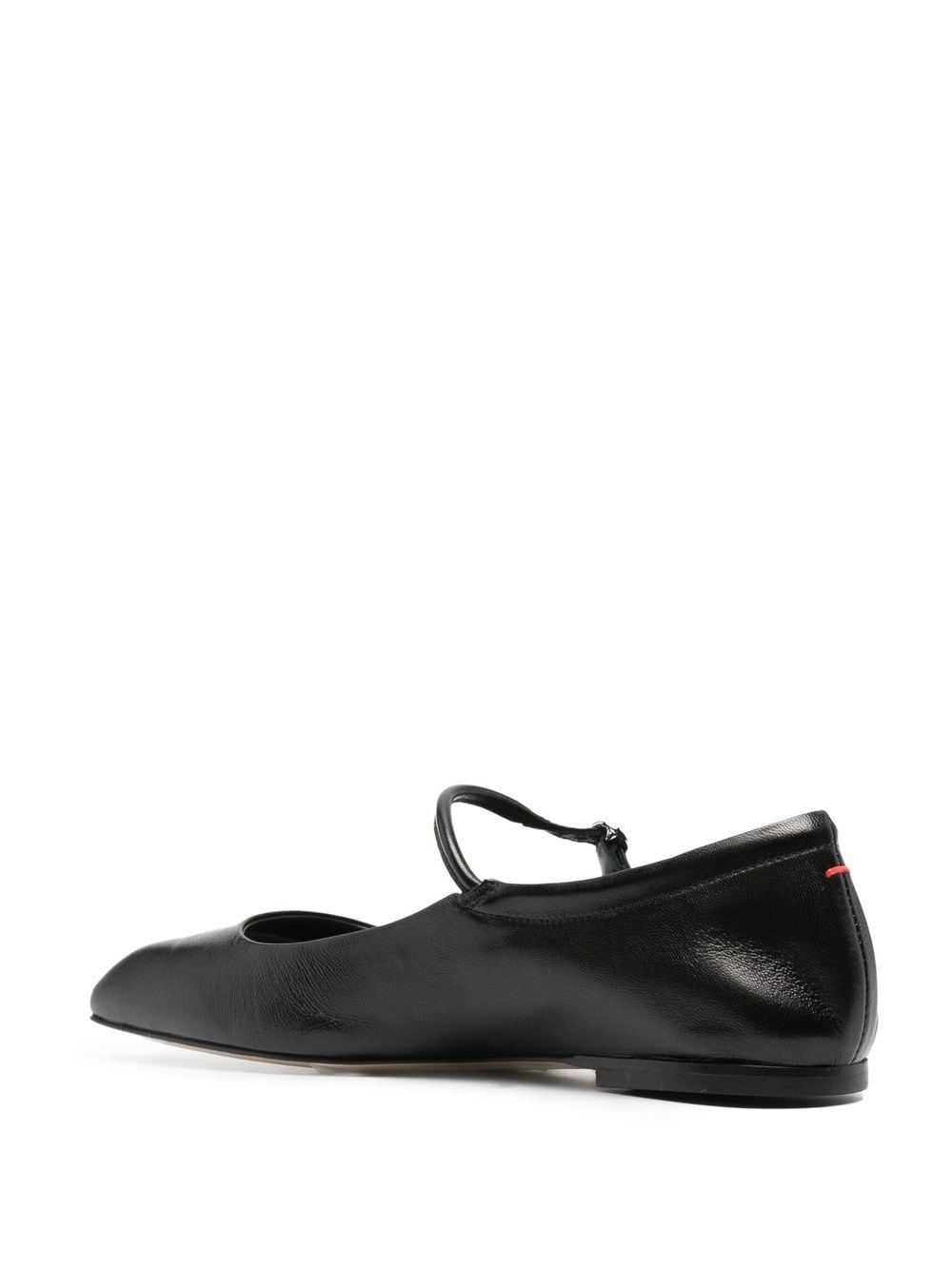 Maryjane leather ballerina shoes - 3