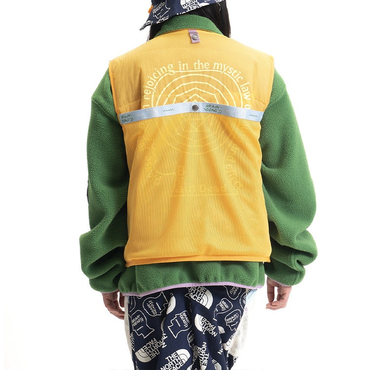 THE NORTH FACE X Brain Dead Puffer Vest 'Yellow' 52BT-70M - 4