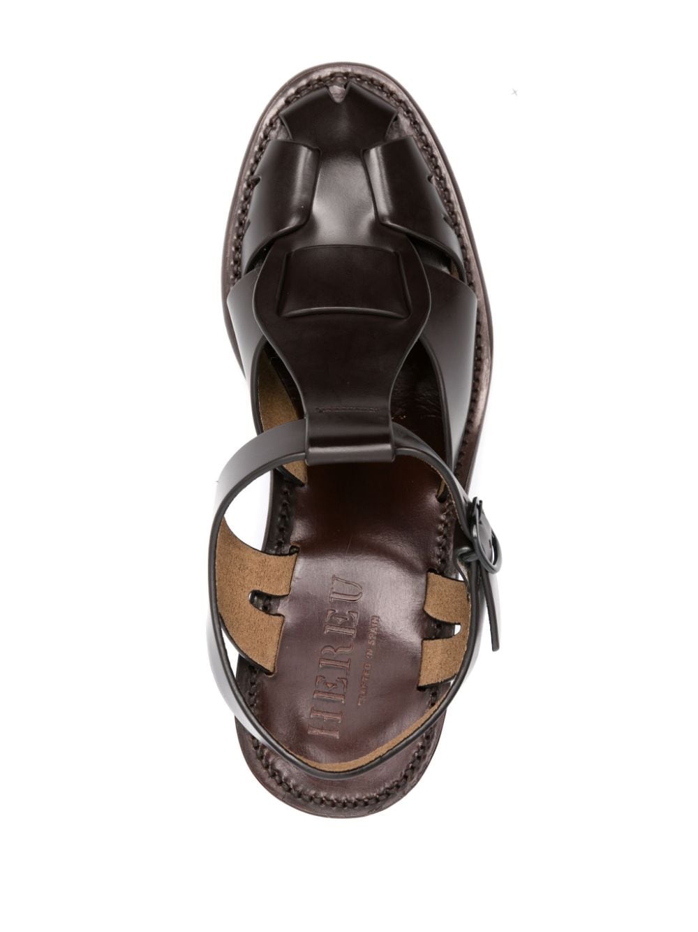 Pesca 60mm leather sandals - 4