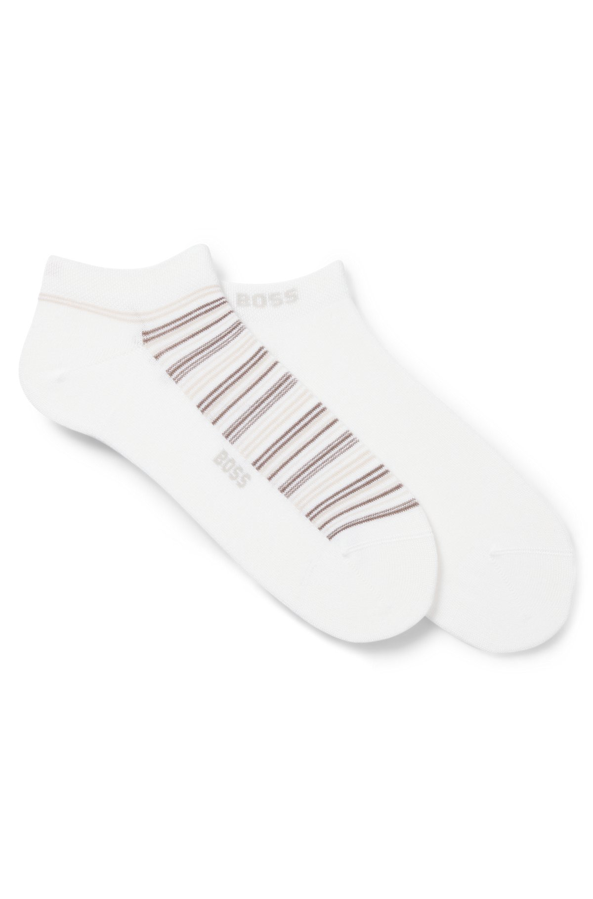 THREE-PACK OF REGULAR-LENGTH SOCKS IN STRETCH FABRIC - 1