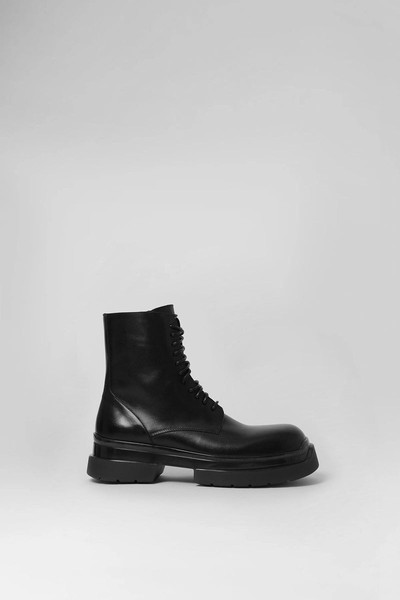 Ann Demeulemeester Koos Combat Boots Black outlook