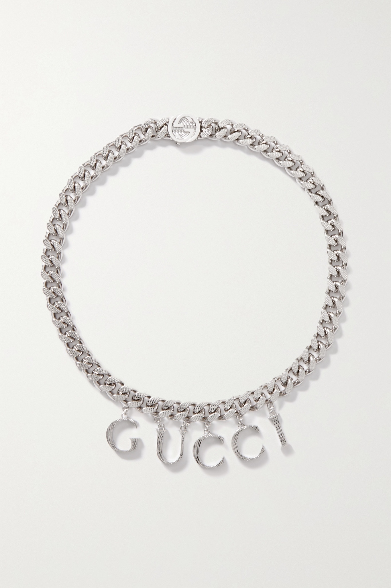 Silver-tone necklace - 1