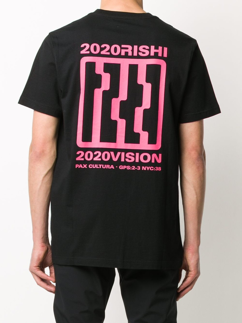 logo print T-shirt 4