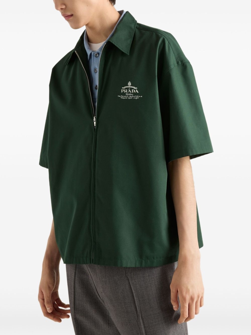 cotton-blend shirt - 4