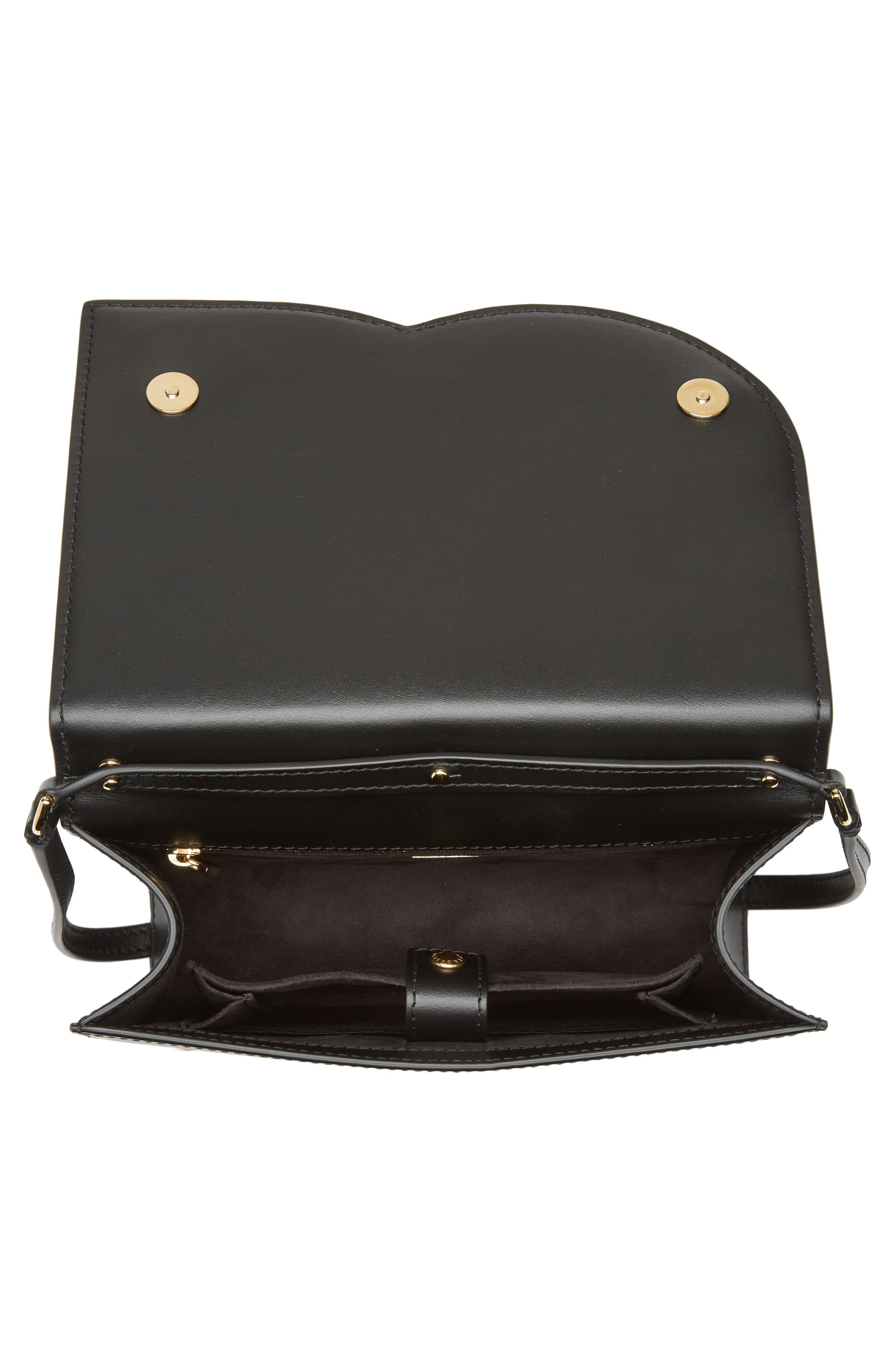 DG Logo Flap Leather Crossbody Bag - 4
